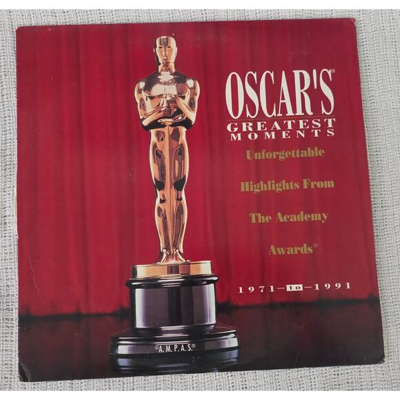 Oscar’s Greatest Moments LaserDisc 1992 Academy Awards Highlights 1971 to 1991 - Picture 1 of 5
